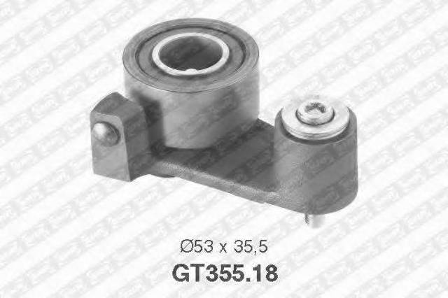 Ролик натягувача ременя ГРМ GT35518 SNR