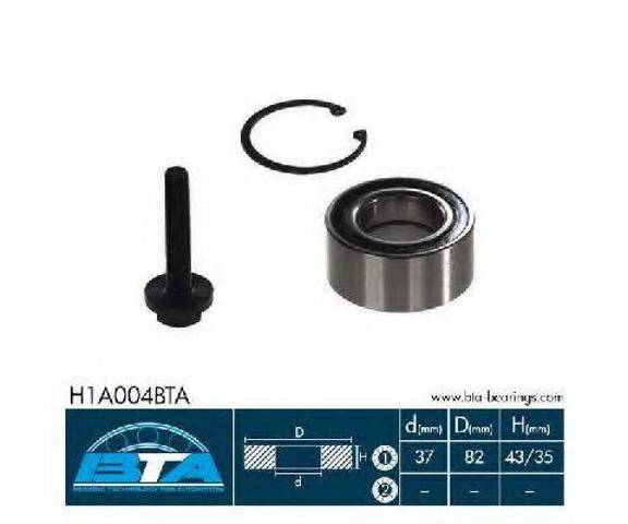 Підшипник ступиці пер/зад H1A004BTA BTA