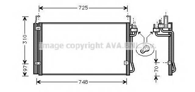 Конденсатор HY5071D AVA