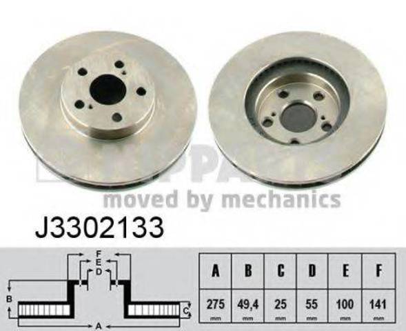 Ротор гальмівний J3302133 NIPPARTS