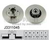 Диск заднього гальма J3311045 NIPPARTS