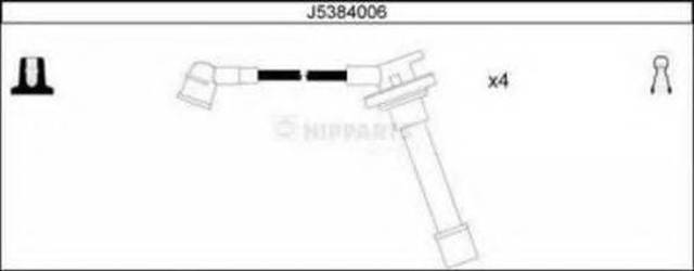 Дріт високовольтний J5384006 NIPPARTS