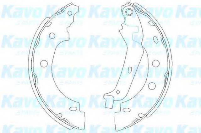 Колодки гальмівні задні, барабанні KBS7410 KAVO PARTS