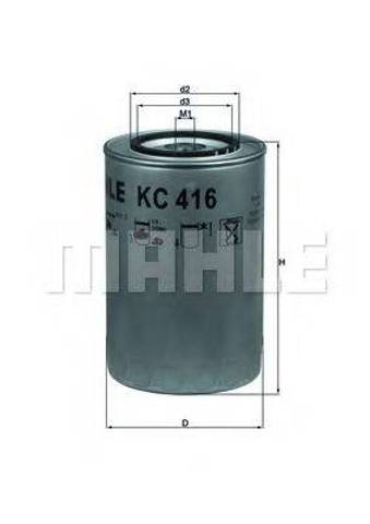 Фільтр паливний KC416 MAHLE