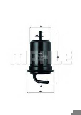 Фільтр паливний KL121 MAHLE