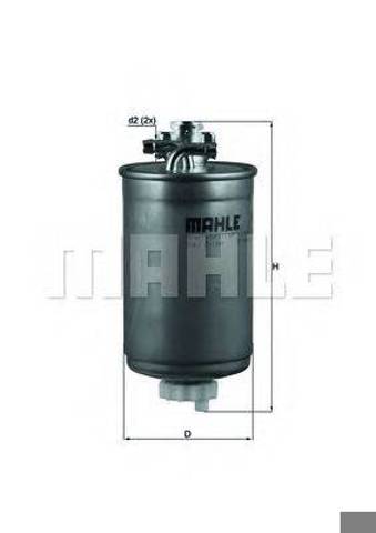 Фільтр паливний KL180 MAHLE