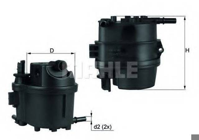 Фільтр паливний KL779 MAHLE