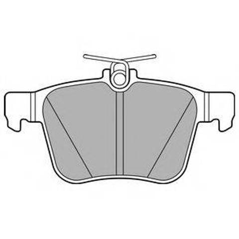 Задні колодки LP2697 DELPHI
