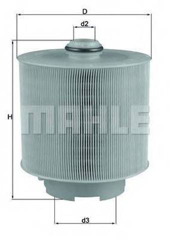 Фільтр повітряний LX10062D MAHLE