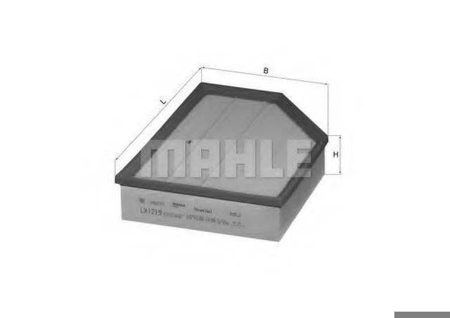 Повітряний фільтр двигуна LX1219 MAHLE