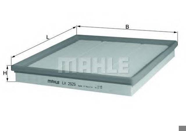 Повітряний фільтр двигуна LX2525 MAHLE