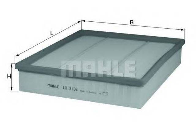 Фільтр повітряний LX3138 MAHLE