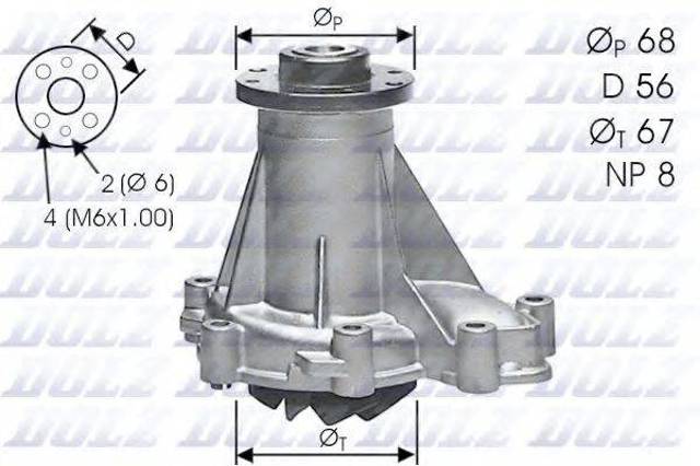 Насос охолодження M176 DOLZ