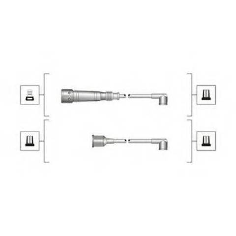Дріт високовольтний MSQ0017 MAGNETI MARELLI