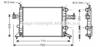 Радіатор водяний OLA2303 AVA