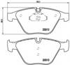 Колодки гальмівні передні, дискові P06054 BREMBO