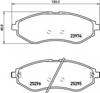 Колодки гальмівні дискові комплект P10057 BREMBO