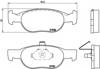 Колодки гальмівні дискові комплект P23073 BREMBO