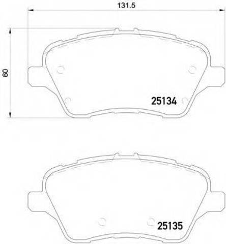 Дискові гальма P24151 BREMBO