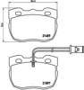 Дискові гальма P44004 BREMBO