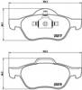 Колодки гальмівні дискові комплект P68048 BREMBO