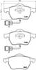 Колодки гальмівні передні, дискові P85040 BREMBO