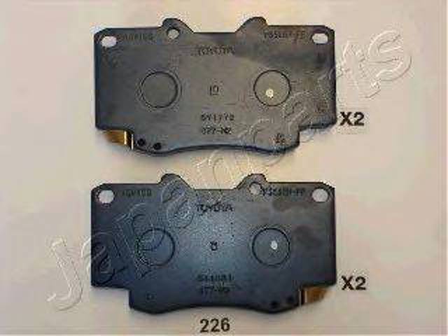 Колодки передні PA226AF JAPANPARTS