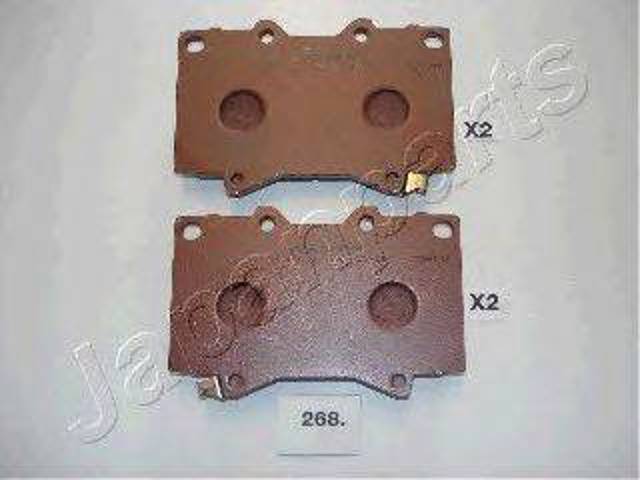 Передні гальмівні колодки PA268AF JAPANPARTS