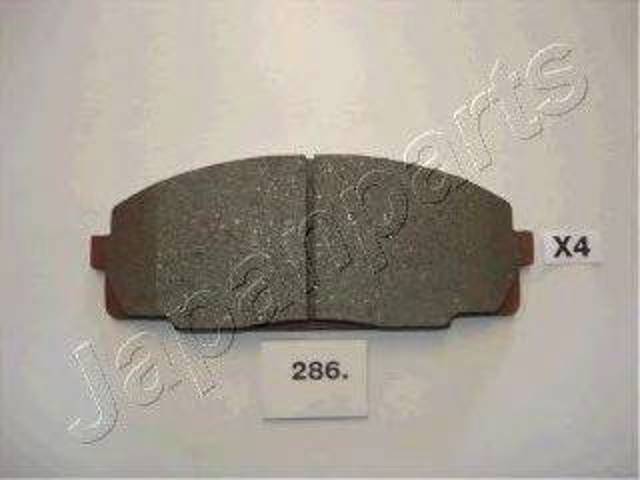 Колодки гальмівні дискові комплект PA286AF JAPANPARTS