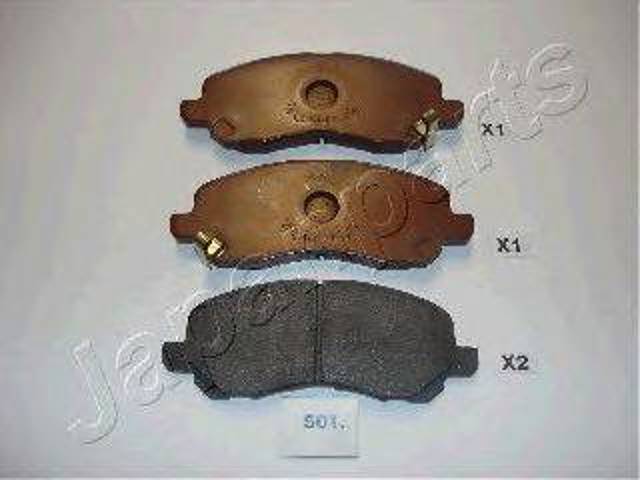 Тормозні колодки PA501AF JAPANPARTS