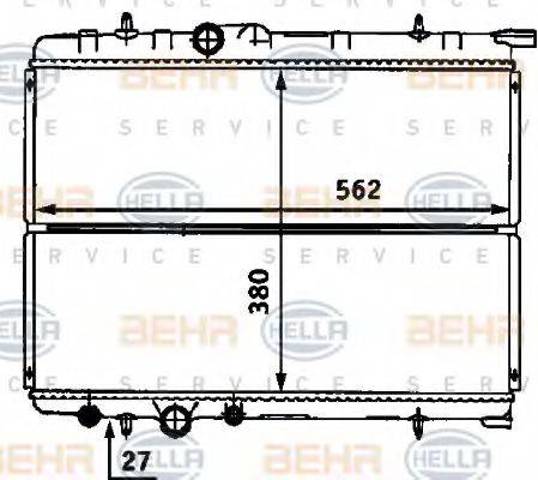 Корпус маслофільтра PE3400 AVA