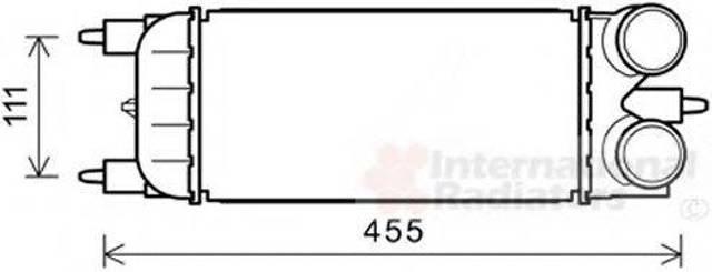 Охолоджувач наддувочного повітря PEA4365 AVA
