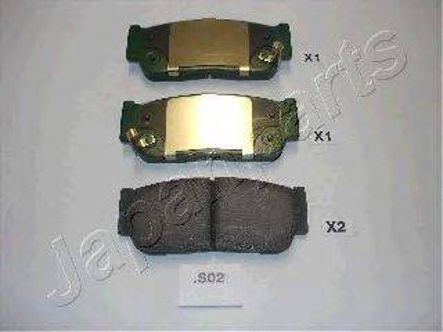 Колодки на гальмо задній дисковий PPS02AF JAPANPARTS
