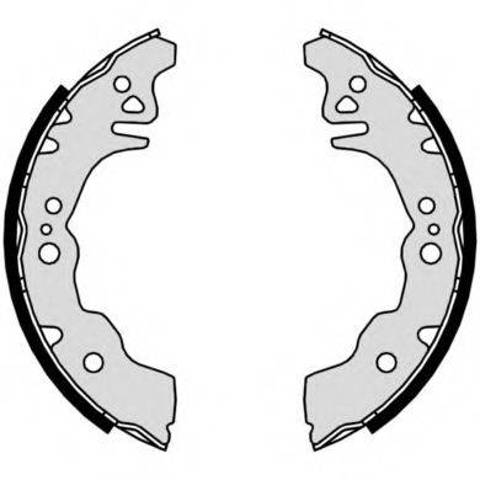 Колодки гальмові задні, барабанні S16515 BREMBO