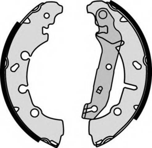 Колодки гальмові задні, барабанні S24532 BREMBO