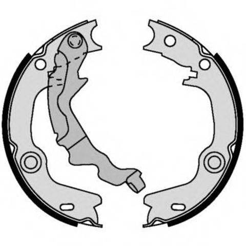 Гальмівні колодки гальма стоянки S30532 BREMBO
