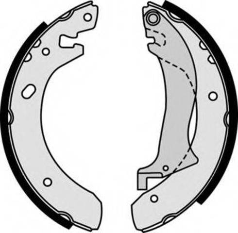 Колодки гальмівні задні, барабанні S44504 BREMBO
