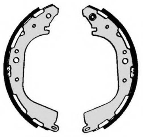 Колодки гальмівні задні, барабанні S56529 BREMBO