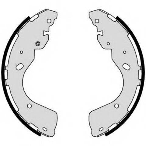 Колодки гальмові задні, барабанні S56547 BREMBO