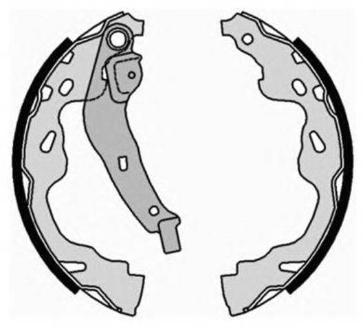 Колодки гальмівні задні, барабанні S83509 BREMBO