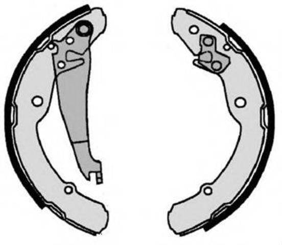 Колодки гальмові задні, барабанні S85516 BREMBO