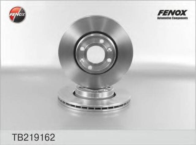 Диск гальмівний передній TB219162 FENOX