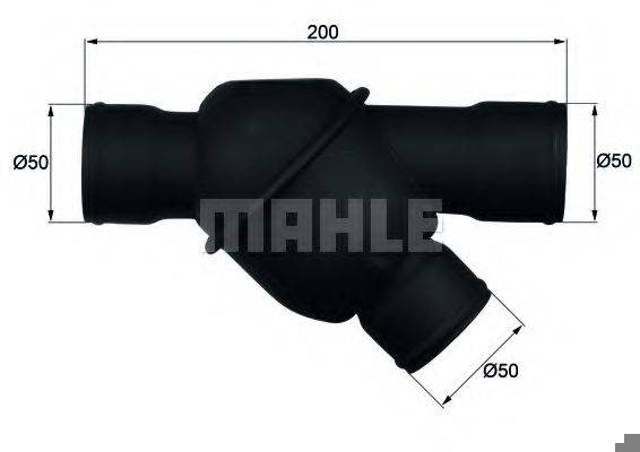 Термостат в зборі TH2483 MAHLE