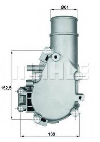 Термостат в зборі TI13684 MAHLE