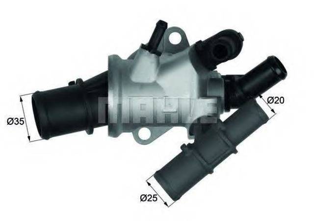 Водяна помпа термостата TI17188 MAHLE