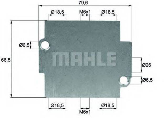 Термостат системи охолодження масла АКПП TO1580 MAHLE