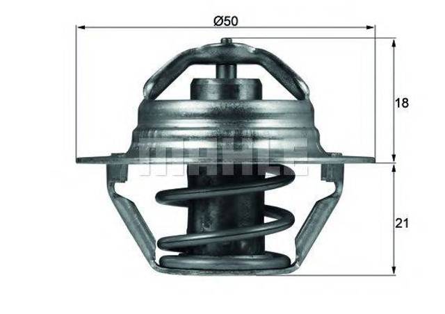Фланець термостата TX10089D MAHLE