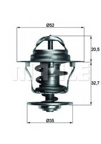 Фланець термостата TX1288D MAHLE