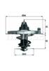 Блок термостата TX3685D MAHLE