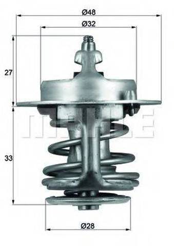 Корпус термостата в зборі TX6383 MAHLE